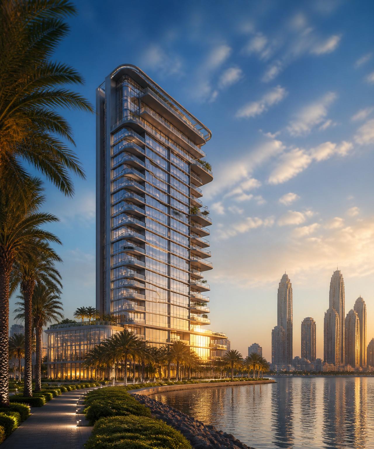 Luxury Dubai waterfront investment property